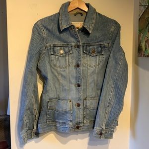 Eddie Bauer denim jacket size L
